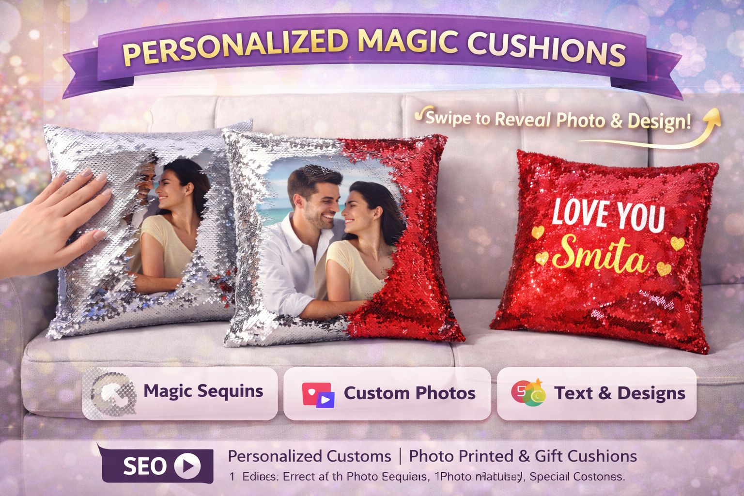 Personalized Magic Cushion